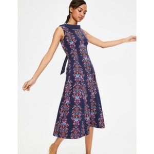 Boden Aria Ponte Midi Dress